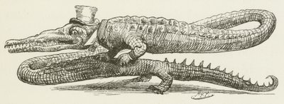 Illustration til Sylvie og Bruno af Lewis Carroll af Harry Furniss