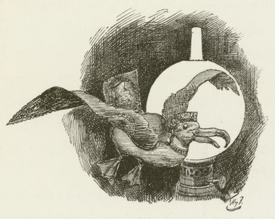 Illustration til Sylvie og Bruno af Lewis Carroll af Harry Furniss