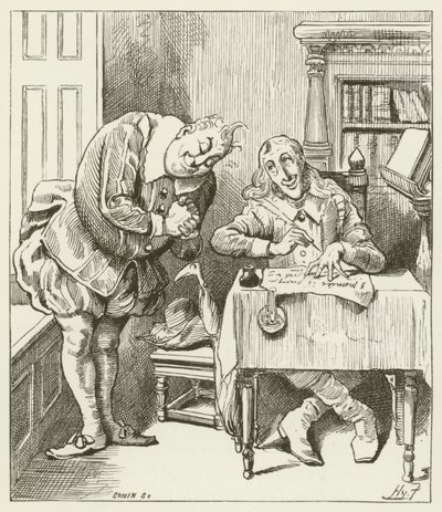 Illustration til Sylvie og Bruno af Lewis Carroll af Harry Furniss