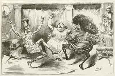 Illustration til Sylvie og Bruno af Lewis Carroll af Harry Furniss