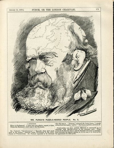 Illustration af Harry Furniss (1854-1925) i Punch af Harry Furniss