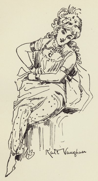 Kate Vaughan af Harry Furniss