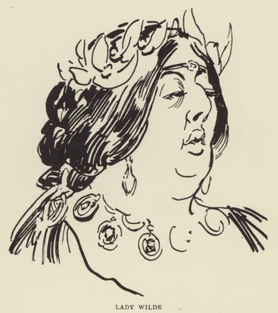 Lady Wilde af Harry Furniss