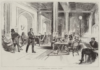 Livet i Parlamentet, fremmede i Parlamentet af Harry Furniss