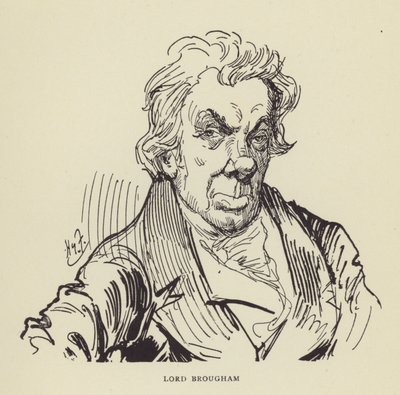 Lord Brougham af Harry Furniss