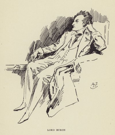 Lord Byron af Harry Furniss