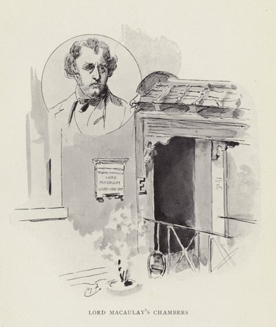 Lord Macaulays kamre af Harry Furniss