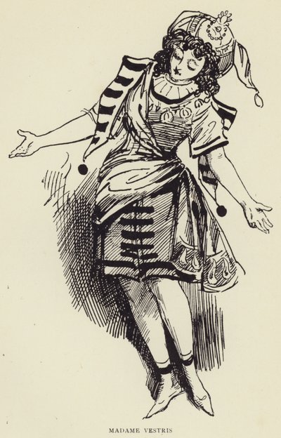 Madame Vestris af Harry Furniss