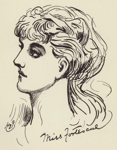 Miss Fortescue af Harry Furniss