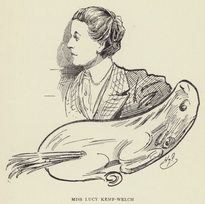 Miss Lucy Kemp-Welch af Harry Furniss