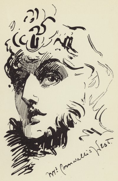Fru Cornwallis West af Harry Furniss