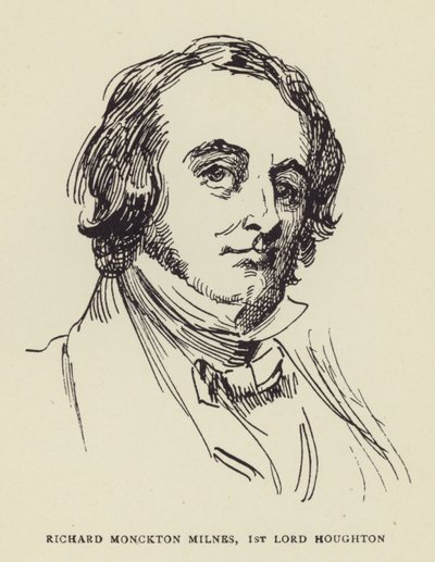 Richard Monckton Milnes, 1. Lord Houghton af Harry Furniss
