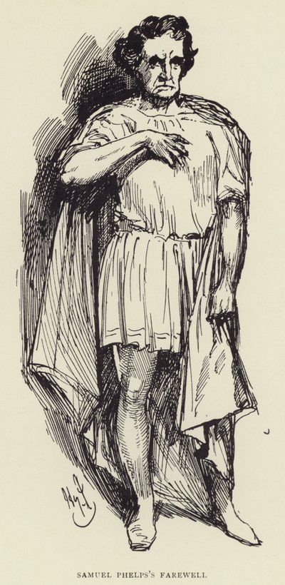 Samuel Phelpss farvel af Harry Furniss