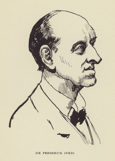 Sir Frederick Sykes af Harry Furniss
