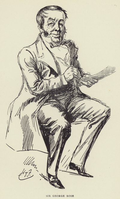 Sir George Rose af Harry Furniss