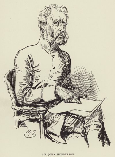 Sir John Henderson af Harry Furniss