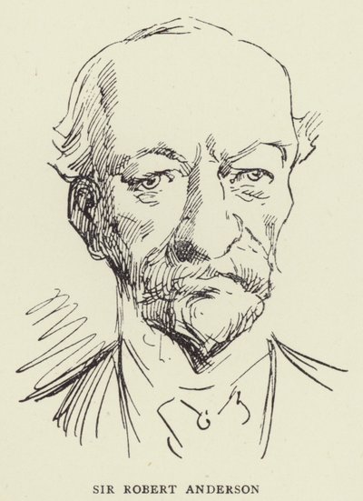 Sir Robert Anderson af Harry Furniss