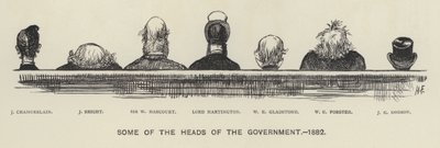 Nogle af regeringscheferne af Harry Furniss