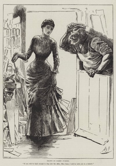 Tidernes arving, af James Payn af Harry Furniss