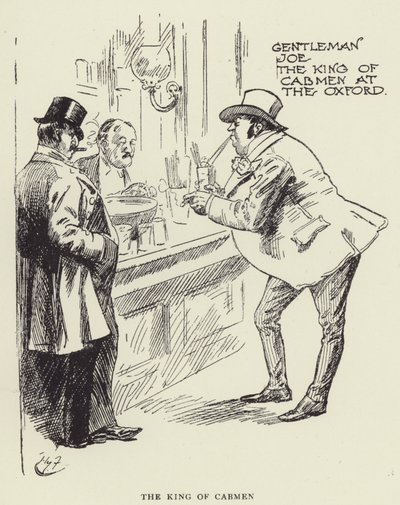 Kongen af Cabmen af Harry Furniss