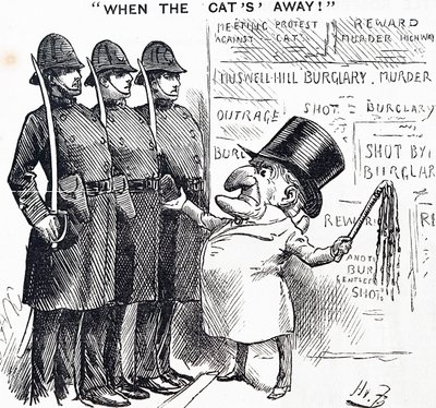Når katten er væk af Harry Furniss
