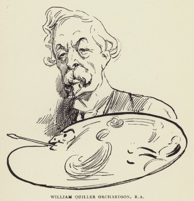 William Quiller Orchardson, RA af Harry Furniss