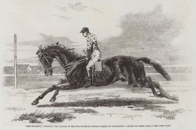 Lord Zetlands Vedette, vinderen af de to tusinde Guineas-indsatser på Newmarket af Harry Hall