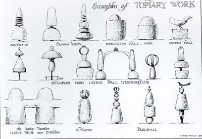Eksempler på topiært arbejde, 1902 af Harry Inigo Triggs