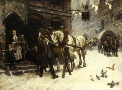 Udenfor Village Inn af Harry Jochmus