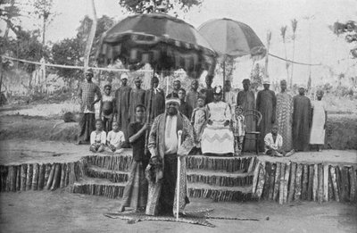 John Boko Cobham, en konge af Old Calabar, sydlige Nigeria, 1912 af Harry Johnston