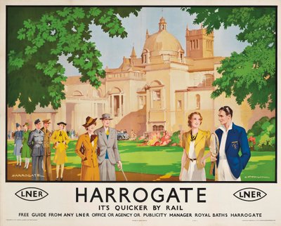 Harrogate, its Quicker by Train