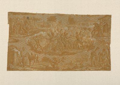 Cambronne at Waterloo (møbelstof) af Hartmann et Fils