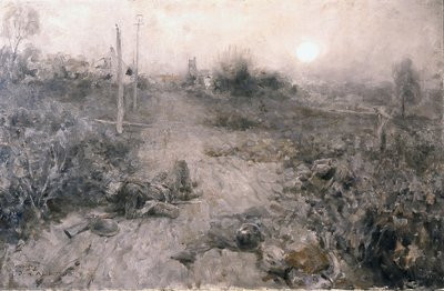Razziaen af Harvey T. Dunn