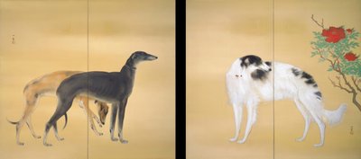 Hashimoto Kansetsu, europæiske hunde af Hashimoto Kansetsu