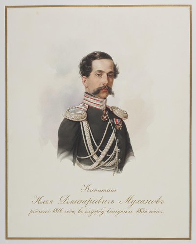 Ilya Dmitrievich Mukhanov 1815-1893 af Hau