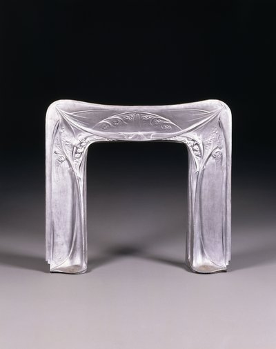 En pejs, ca. 1904 (støbejern) af Hector Guimard