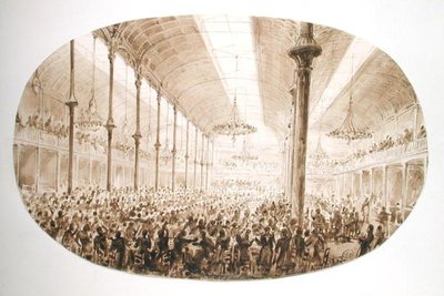 En banket, ca. 1865 af Hector Horeau