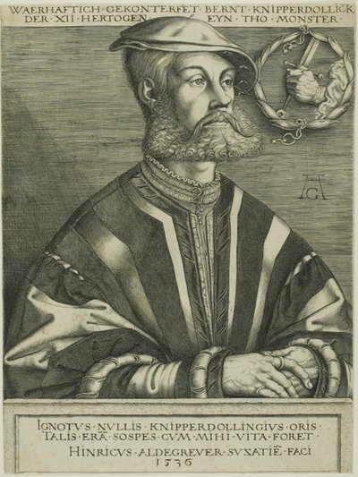 Bernard Knipperdolling af Heinrich Aldegrever