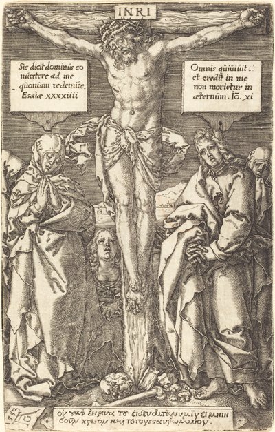 Kristus på korset af Heinrich Aldegrever