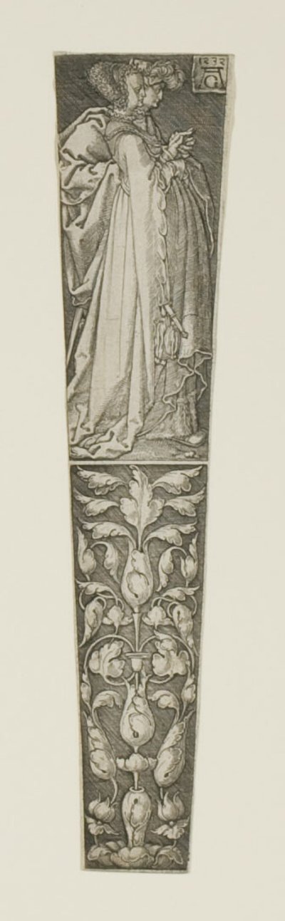Dolkskede med et ungt par over af Heinrich Aldegrever