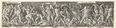 Hannibal Fighting Scipio af Heinrich Aldegrever