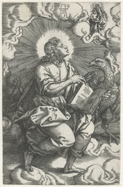 Johannes Fire evangelister (serietitel) af Heinrich Aldegrever