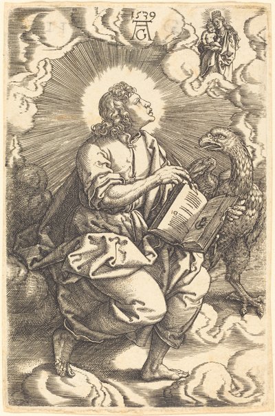 John, 1539. af Heinrich Aldegrever