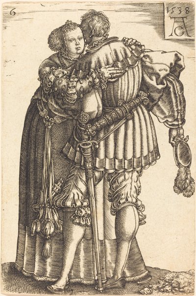 Store bryllupsdansere af Heinrich Aldegrever