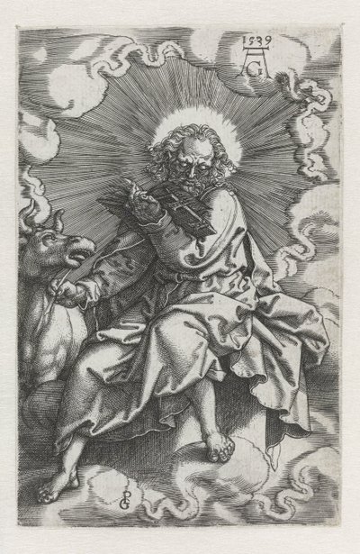 Luke Fire evangelister (serietitel) af Heinrich Aldegrever