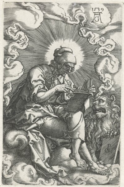 Marcus Fire evangelister (serietitel) af Heinrich Aldegrever