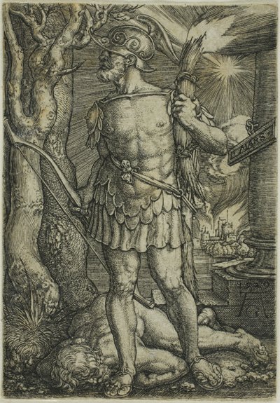 Mars af Heinrich Aldegrever