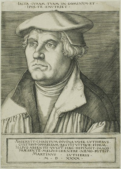 Martin Luther af Heinrich Aldegrever