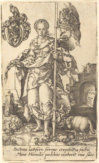 Beskedenhed af Heinrich Aldegrever
