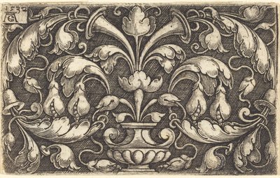 Ornament, 1532. af Heinrich Aldegrever